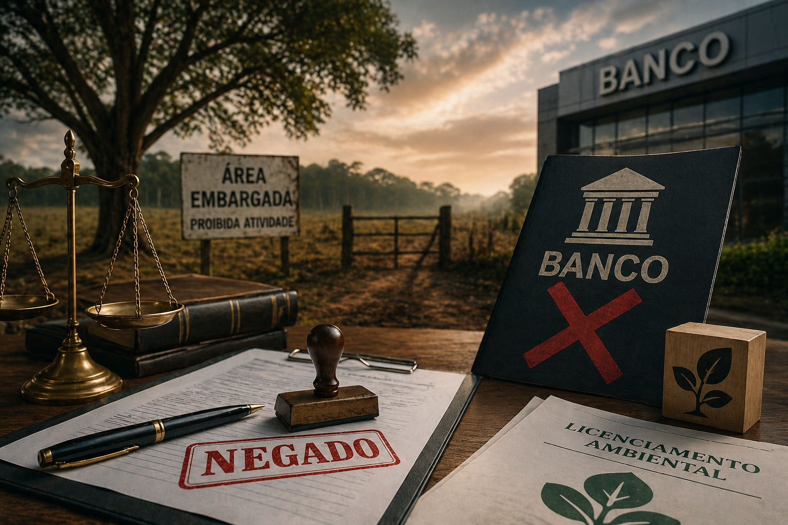Embargo Ambiental e Recusa de Crédito Rural: O Que Fazer Quando o Banco Nega o Financiamento?